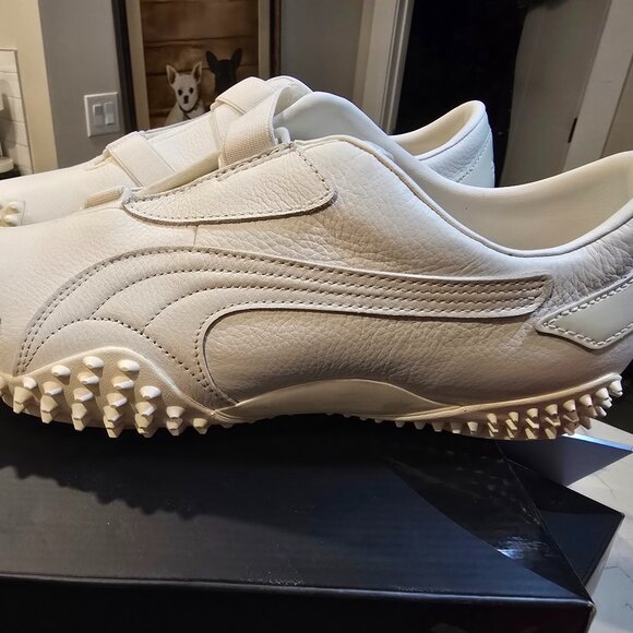 Puma Mostro Leather Frosted Ivory 402273-02 Mens Size 10.5 (10) Shoes Sneakers - Picture 1 of 15